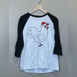 Funny holiday chicken large